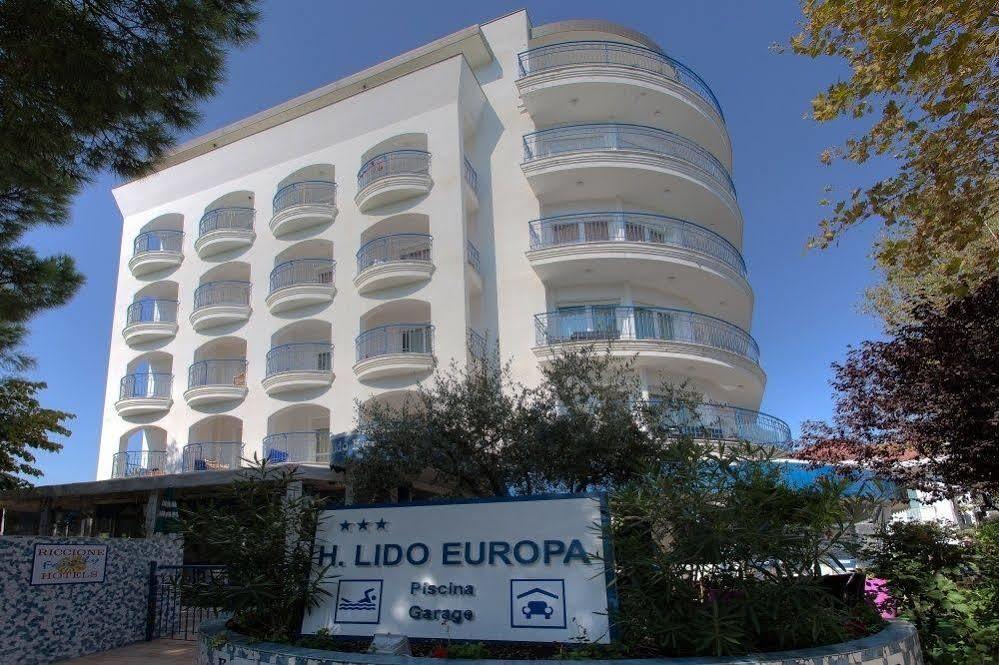Hotel Lido Europa Ричоне Екстериор снимка